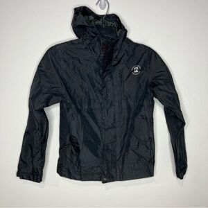 Outfitter trading company black windbreaker‎ Jacket size medium